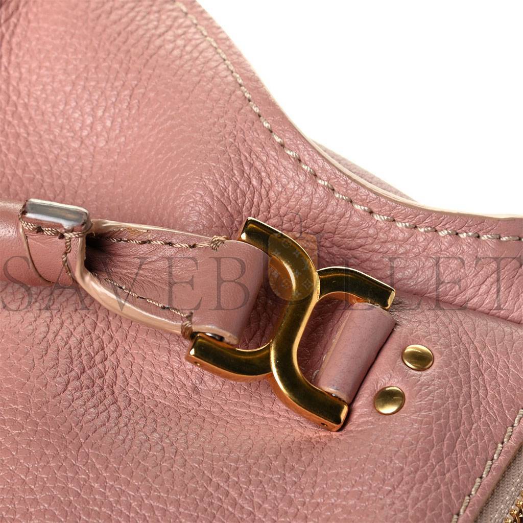 CHLOE CALFSKIN MINI MARCIE SATCHEL WATERLILY CHC23SS595I316L8 (24*17*8cm) CHLOE CALFSKIN MINI MARCIE SATCHEL WATERLILY CHC23SS595I316L8 (24*17*8cm)